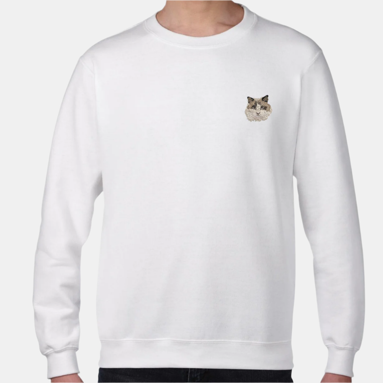Custom Pet Embroidery Sweater