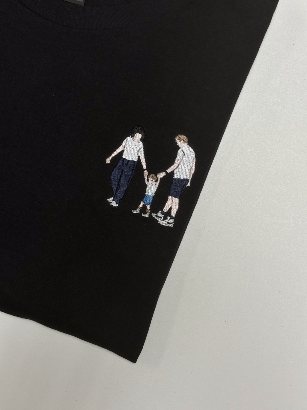 Custom Photo Embroidery Tee
