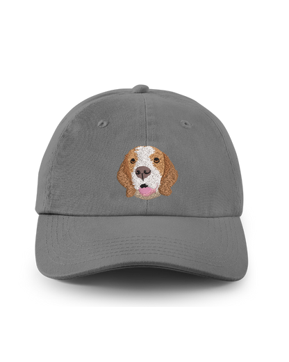 Custom Pet Embroidery Baseball Dad Cap