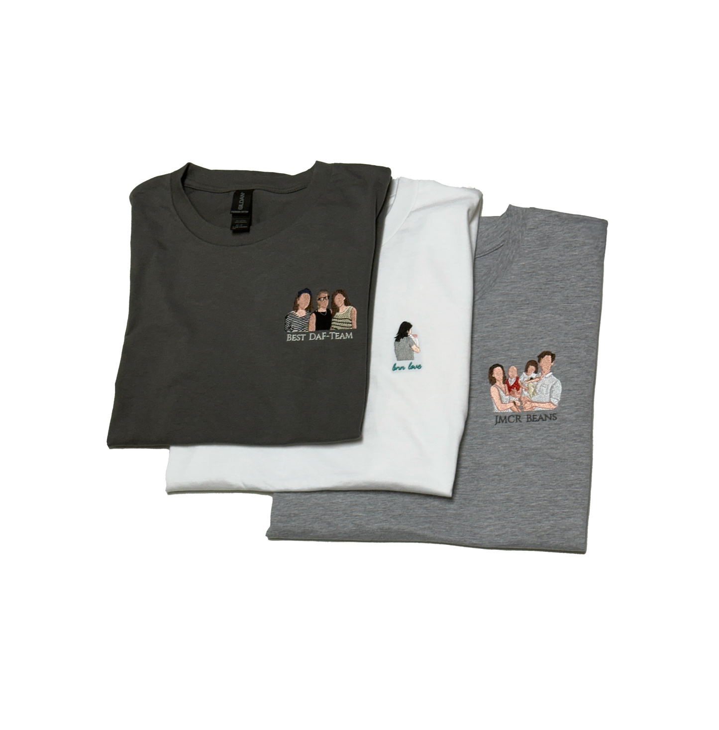 Custom Photo Embroidery Tee