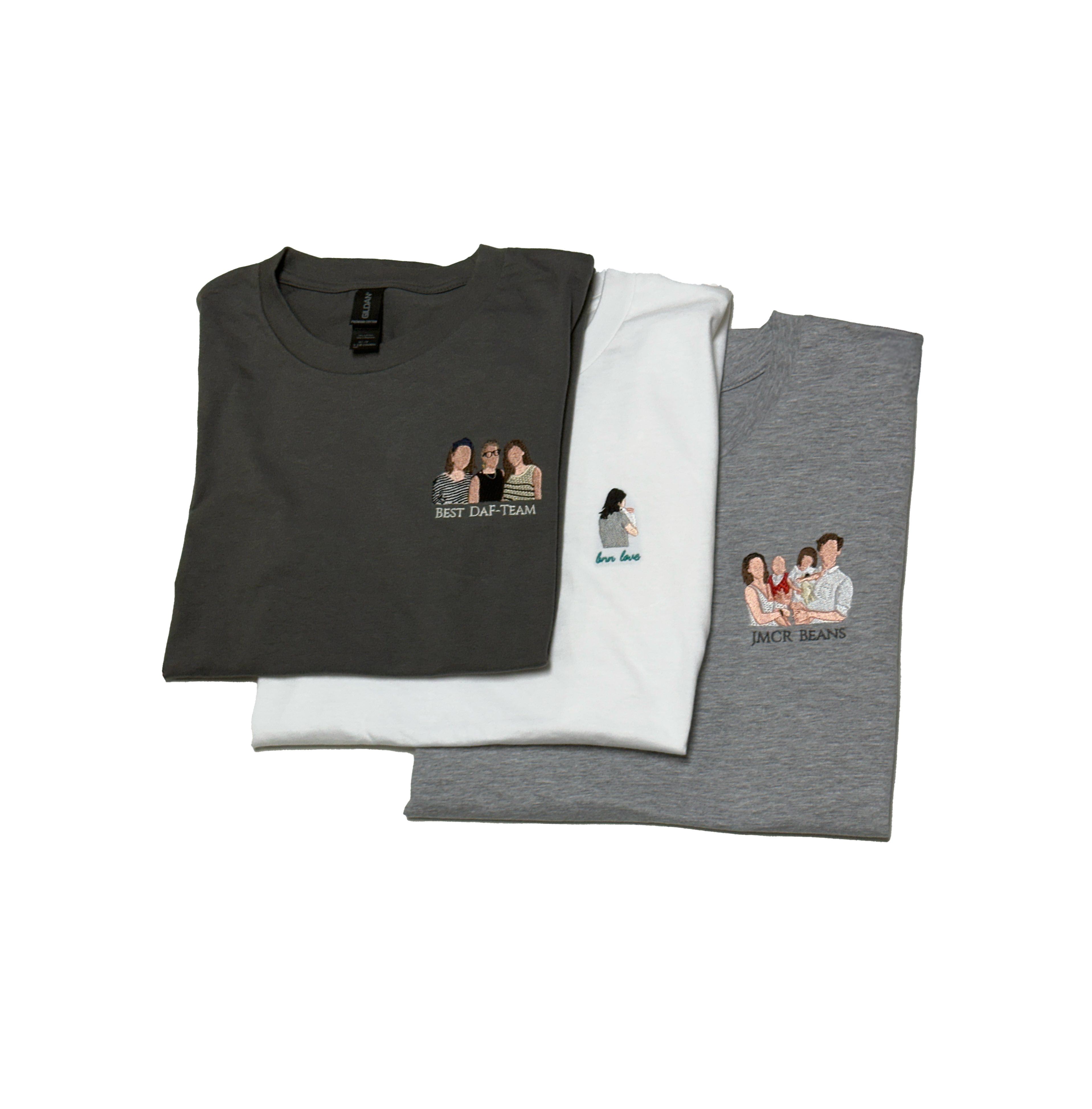 Custom Photo Embroidery Tee