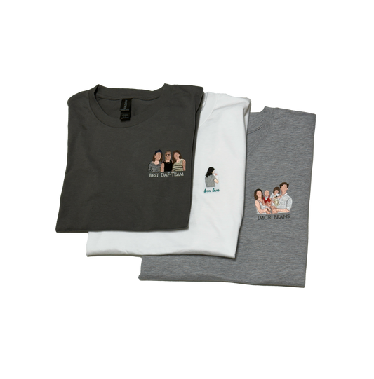 Custom Photo Embroidery Tee